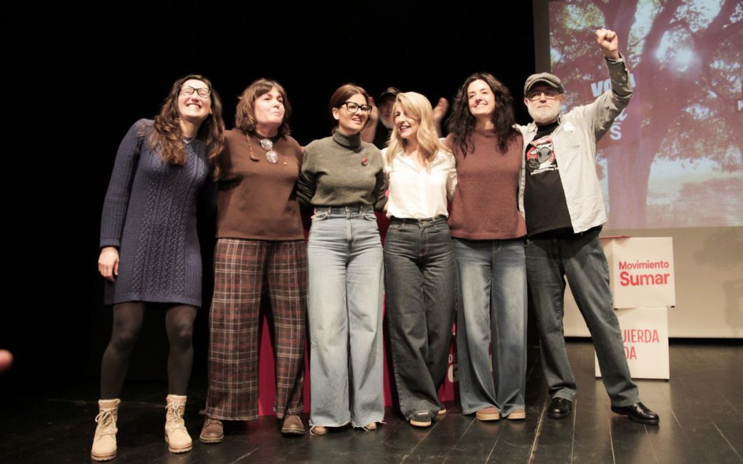 Izquierda Unida – Movimiento Sumar llena Huesca para demostrar que en el Alto Aragón se puede vivir mejor con servicios públicos de calidad