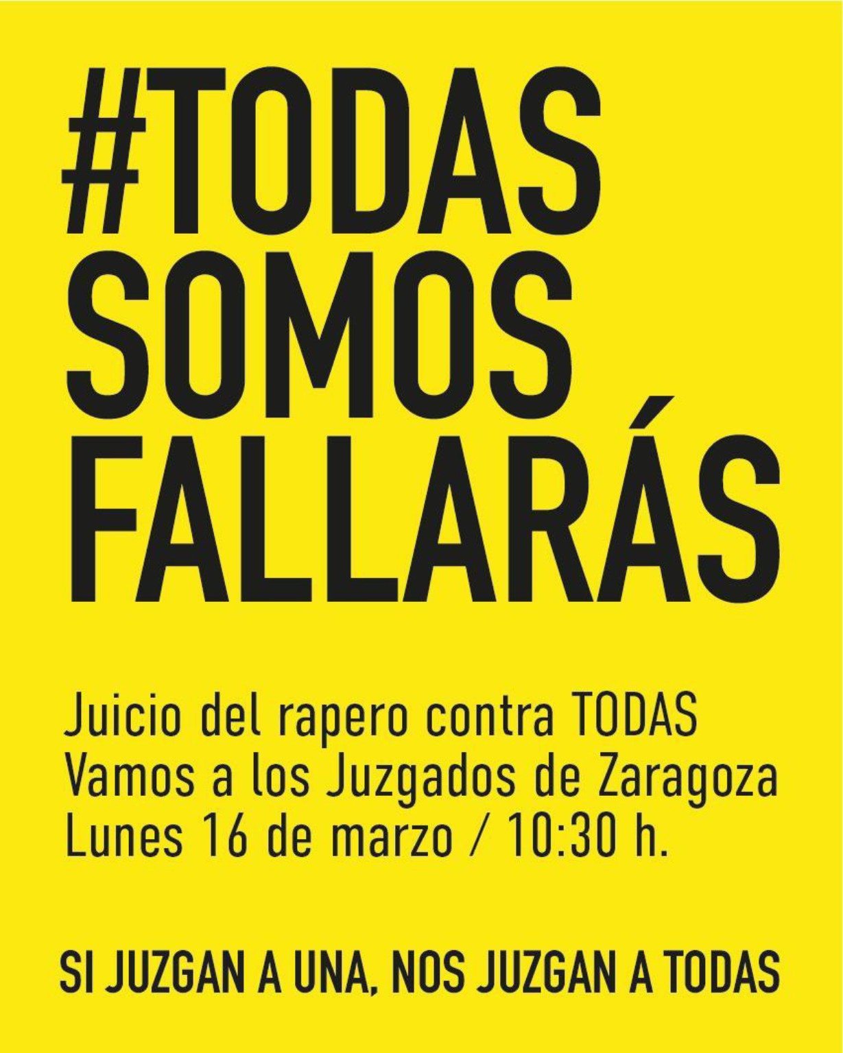 Todas somos Fallarás