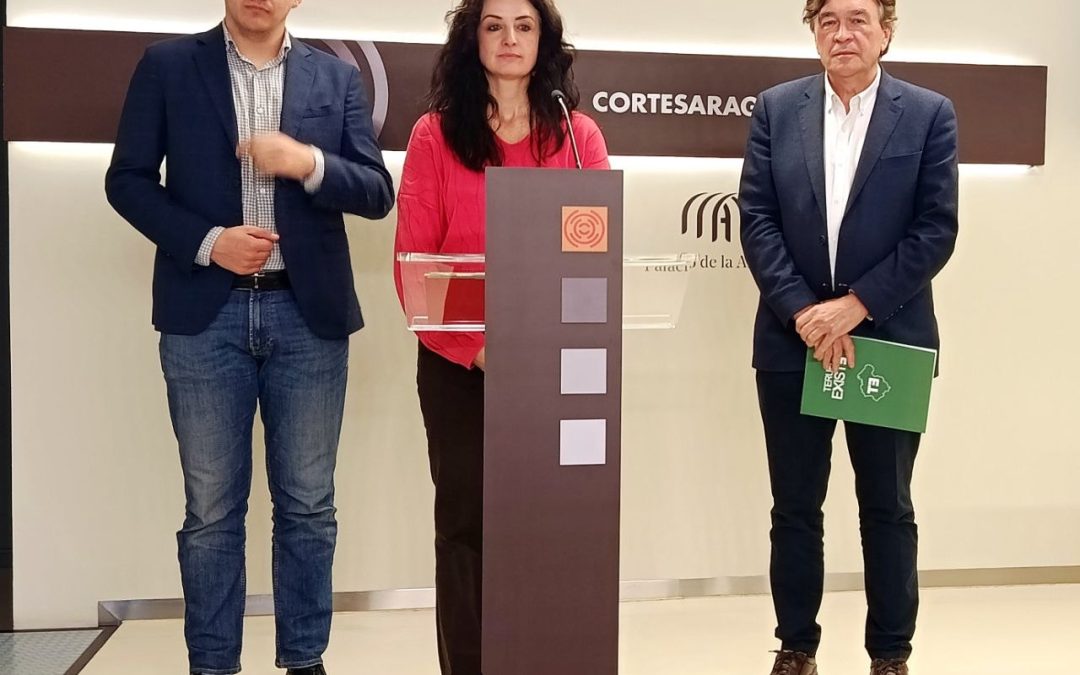 Izquierda Unida, Teruel Existe y Cha exigen la comparecencia de Azcón por el concierto del Bachillerato y denuncian un ataque a la pública