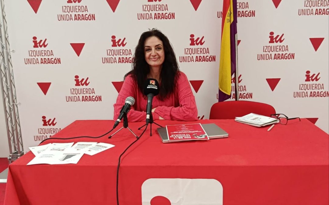 Izquierda Unida Aragón abre sus sedes para facilitar la solicitud de la prórroga del alquiler antes de que las derechas traten de frenar la medida