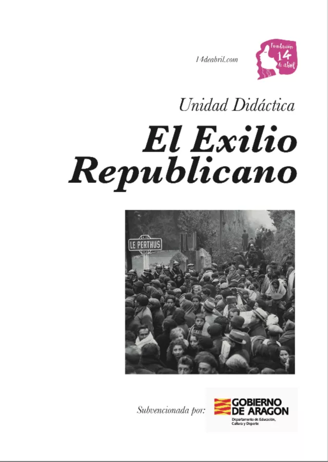 UnidadDIdacticaElExilioRepublicano