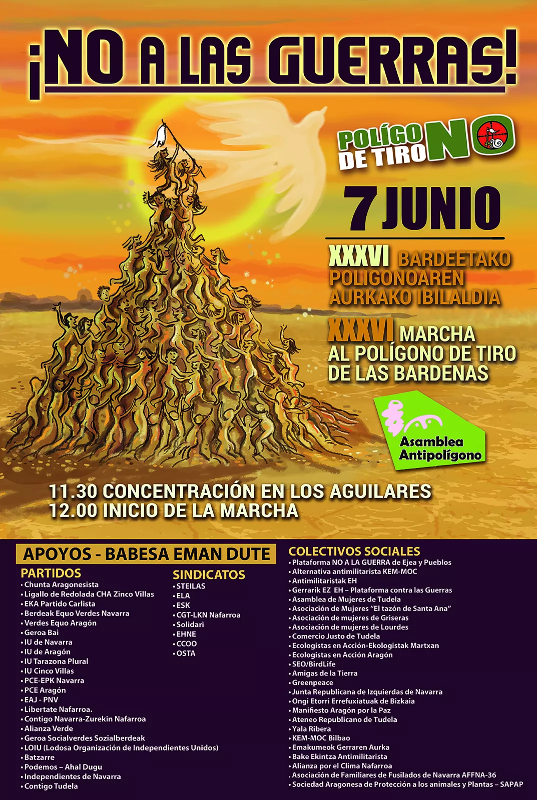 XXXVI Marcha al Polígono de Tiro de las Bardenas