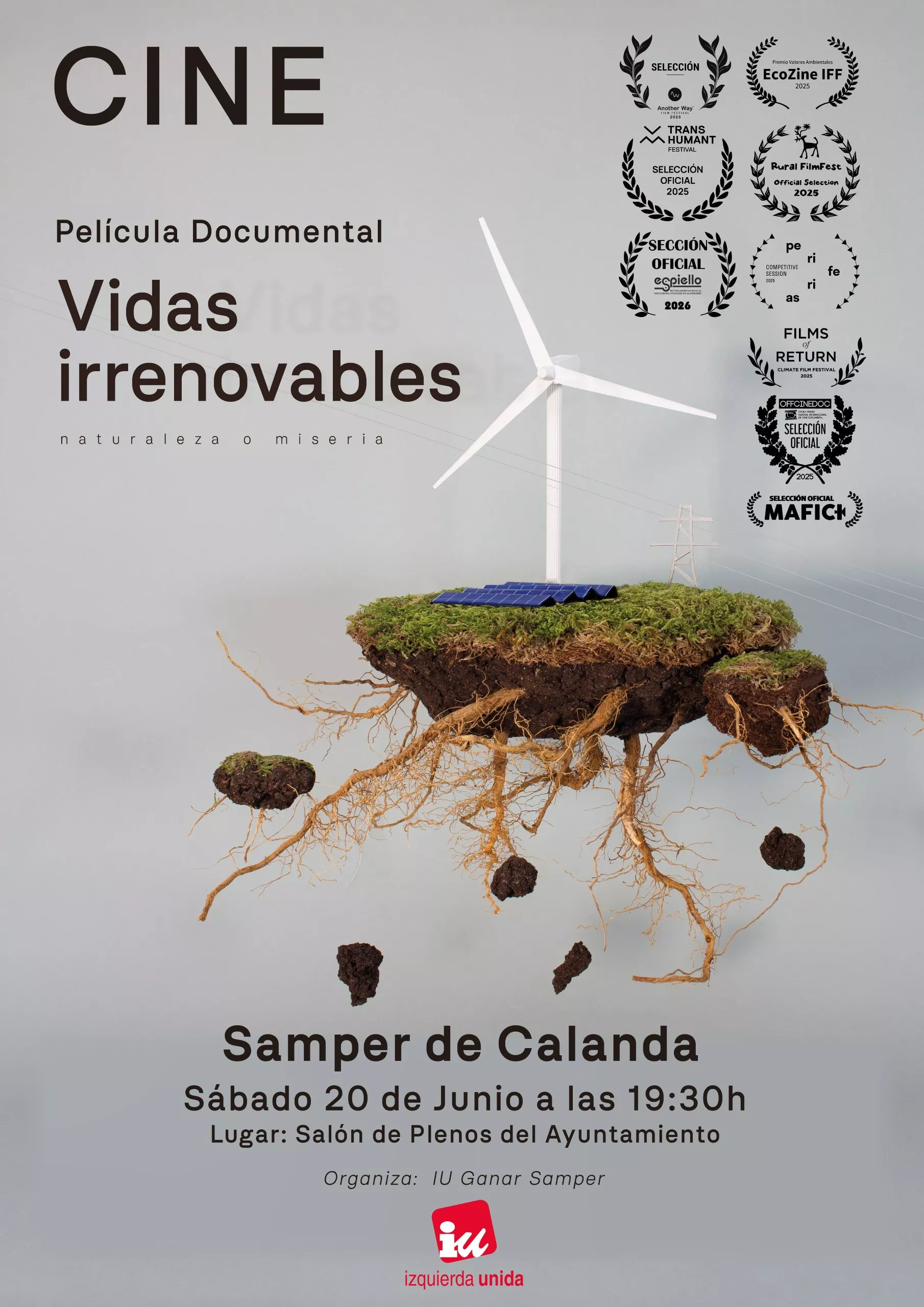 Documental Vidas irrenovables. Naturaleza o miseria