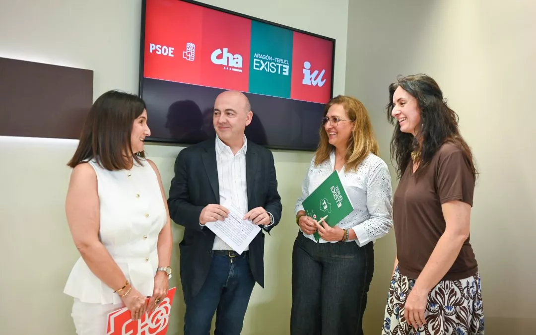 PSOE, CHA, Aragón-Teruel Existe e Izquierda Unida denuncian la criminalización de la infancia migrante por parte del Gobierno de Aragón y exigen responsabilidad institucional