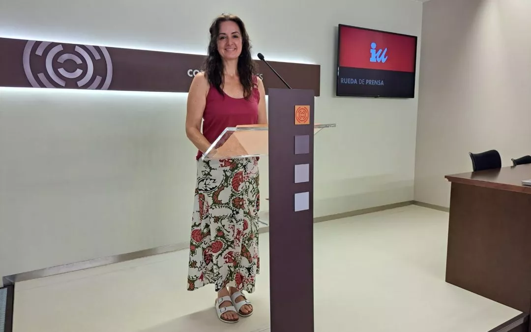 Izquierda Unida denuncia el trato de favor del Gobierno de Azcón a la educación concertada y exige a Susín transparencia en su gestión