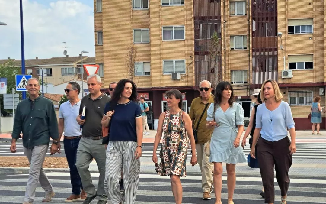 Izquierda Unida reivindica el Paseo Ciudadano de la N-232 y exige al Ayuntamiento culminar la transformación urbana de Utebo
