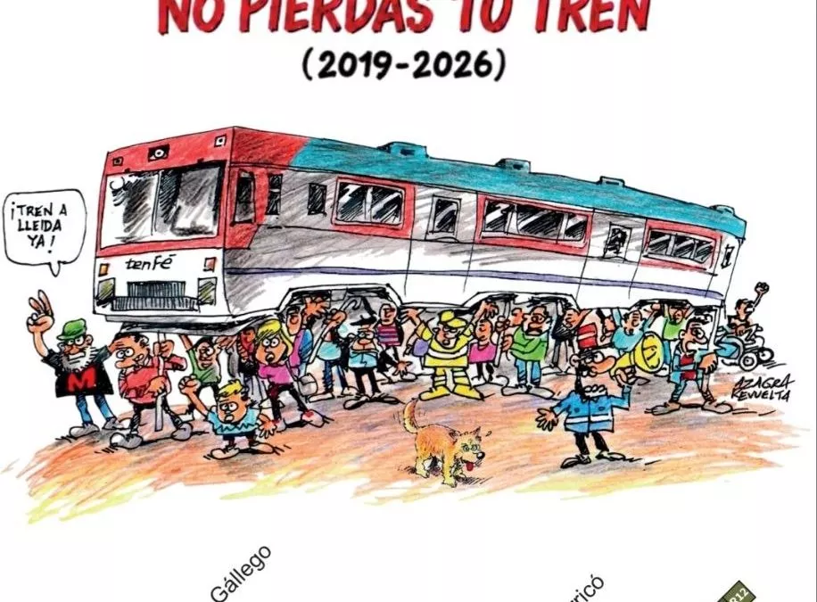 Izquierda Unida impulsa en las Cortes la recuperación de la conexión ferroviaria matinal Zaragoza-Monzón-Binéfar-Lleida