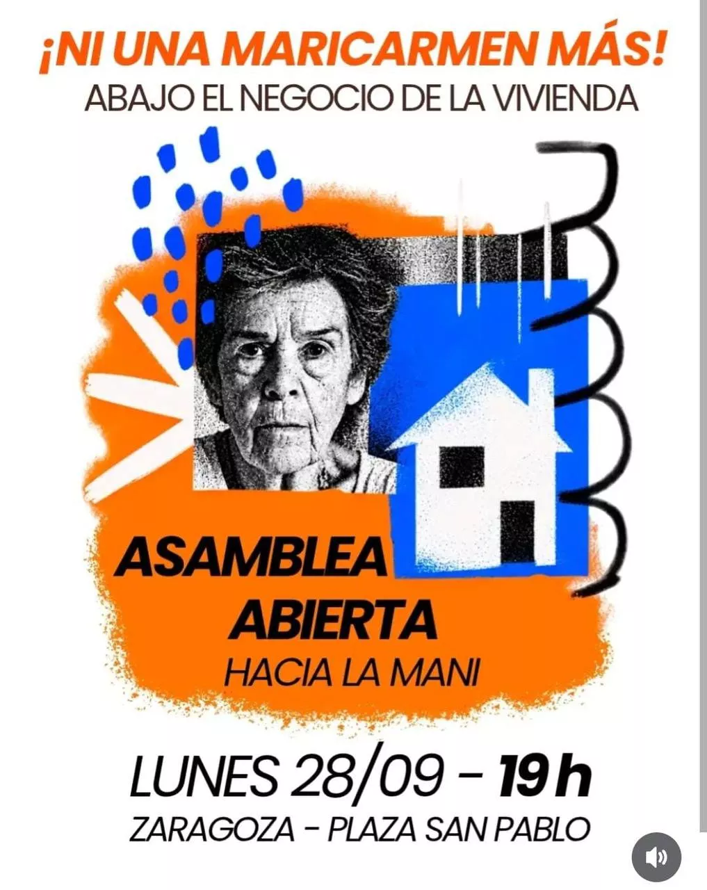 Asamblea abierta · ¡Ni una Maricarmen más!