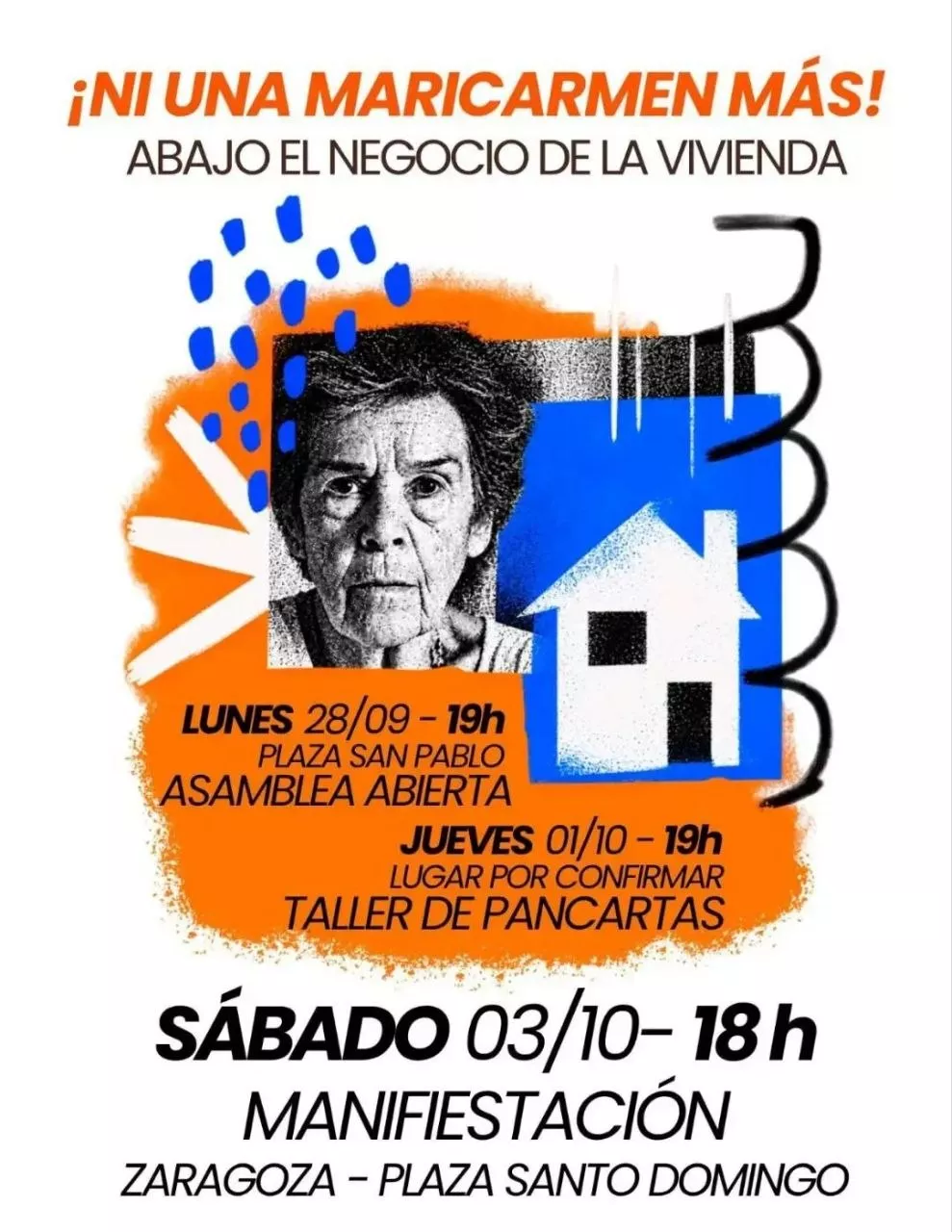 Manifestación · ¡Ni una Maricarmen más!