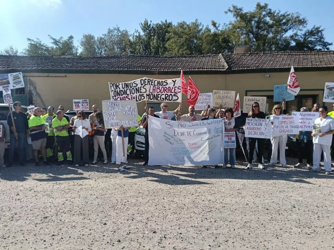 Izquierda Unida Altoaragón exige soluciones urgentes a la situación laboral de la plantilla de la Comarca de Los Monegros