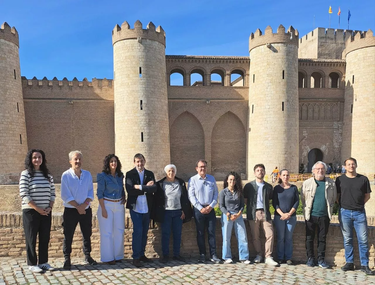 Marina Rodríguez y Jesús García Usón encabezarán la candidatura Frente Amplio Aragón para el Congreso de los Diputados por Zaragoza